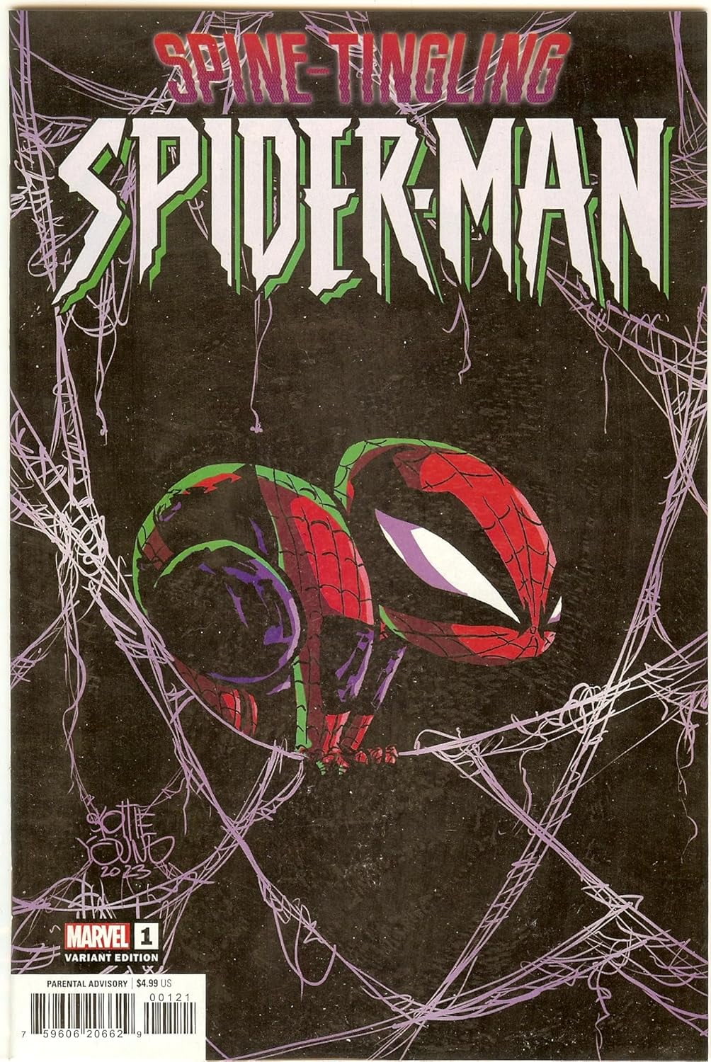 Amazing Spider-Man #334 Signed by David Michelinie NM