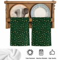 thumbnail image 5 of Green Black Kitchen Towels Set of 3, Elegant Modern Abstract Art Luxury Absorbent Dish Towels for Kitchen, Microfiber Hand Towel, Quick Drying Tea Towel for Cleaning Decorative Dishcloths, 5 of 7