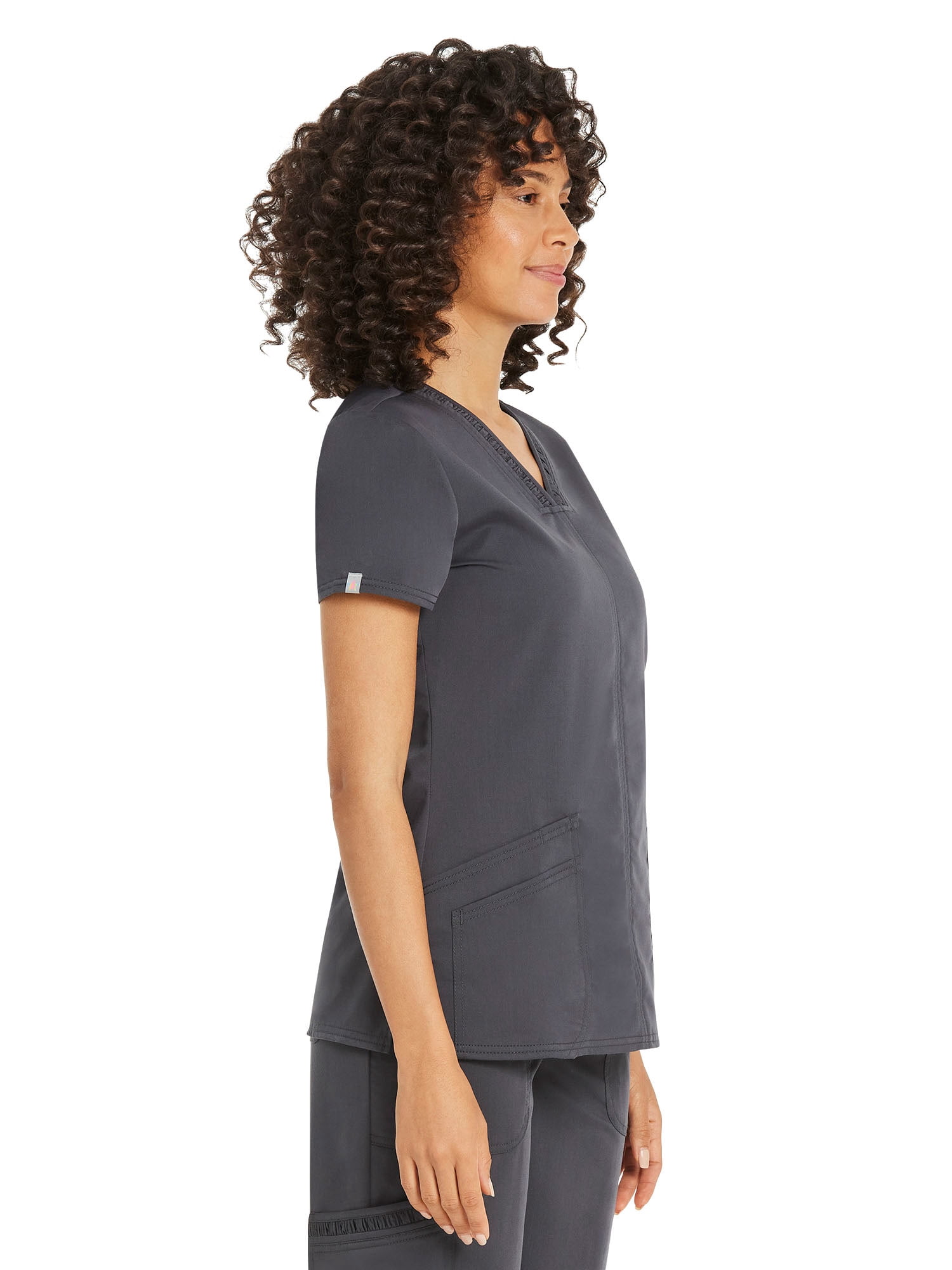 Scrubstar Women's Premium Ultimate Stretch V-Neck Scrub Top, Sizes XS-3XL