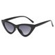 thumbnail image 2 of Triángulo de s Mujeres de Ojos de Gato de Sol Lentes de Espejo Protecciones Sores - Gris Negro Sunnimix Las gafas de sol de las mujeres de la moda, 2 of 8