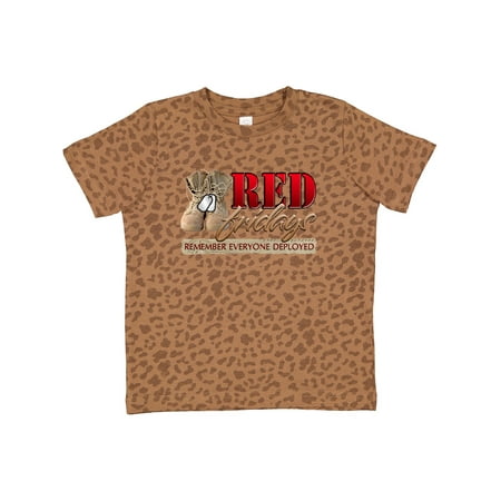 

Inktastic Red Fridays (boots) Gift Toddler Boy or Toddler Girl T-Shirt