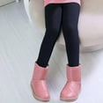 thumbnail image 3 of Girls Fleece Lined Leggings Multipack Warm Winter Leggings for Girl Fleece Pants in 2-13 Years Winter Leggings, 3 of 6