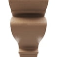 thumbnail image 2 of 3"W x 18"D x 6"H Thin Scroll Rough Cedar Woodgrain TimberThane Corbel, Primed Tan, 2 of 6