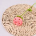 thumbnail image 2 of 1Pc Crochet Flowers Bouquet Handmade Knitted Rose Floral for Mother's Day Graduation Birthday Wedding Party Gifts Decor, 2 of 12