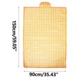 thumbnail image 3 of CNKOO Pique-Nique de Plage Extérieur Grand Portable Pliable Anti-Humidité Pique-Nique Plage pour Plage Camping Randonnée Sable Rose, 3 of 4