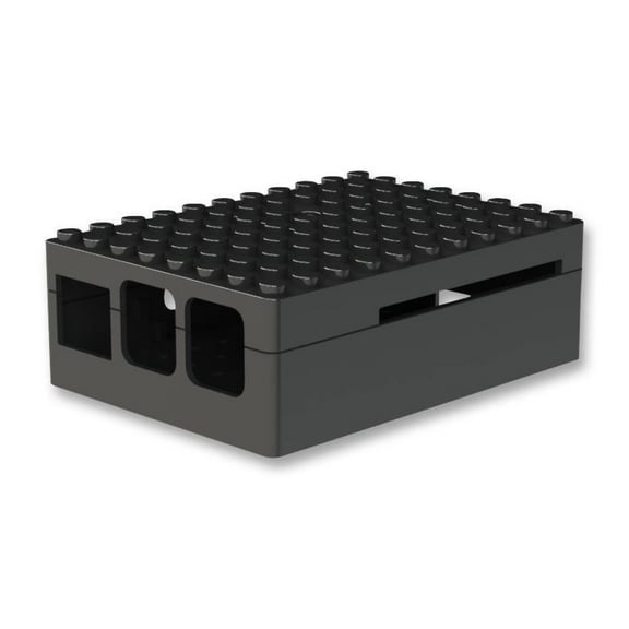 MULTICOMP - Pi-Blox Raspberry Pi Case, Black