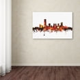 thumbnail image 3 of Trademark Fine Art 'Oklahoma City Skyline III' Canvas Art by Michael Tompsett, 3 of 3