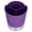 Purple, variant on Product Classification Rack Storage Stand 1pc Straw Dispenser Material Coffee Stirrers Holder for Home Restaurant Bar, 6.7X5.7 inch, Black