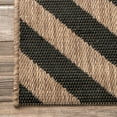 thumbnail image 2 of nuLOOM Dawn Celtic Trellis Indoor/Outdoor Area Rug, 7' 6" x 10' 9", Brown, 2 of 4