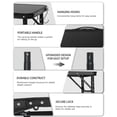 thumbnail image 4 of Mesa Plegable LOFTEY 2025 Reforzada, Portátil para Camping, Negra, 4 of 7