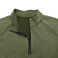 thumbnail image 6 of Trikvn Men's Quarter Zip Pullover Shirts Long Sleeve Mock Neck Slim Fit Athletic Tops Casual Lightweight Activewear Sweaters for Golf Workout Running and Daily Wear, 6 of 6