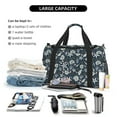 thumbnail image 5 of Picia Sea Shells 1 Print Travel Duffle Bag,Weekender Bags for Women with Shoe Compartment, Gym Duffel Bag with Wet Pocket, Hospital Bags for Labor and Delivery, 5 of 7