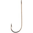 thumbnail image 4 of Eagle Claw 214H-6 Aberdeen Light Wire Non-Offset Hook, Bronze, Size 6, 100 Pack, 4 of 4