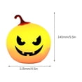 thumbnail image 3 of TopLLC Remote Control Silicone Night Light，Pumpkin Lantern Halloween USB Colorful Charging Light Holiday Night Light, 3 of 3