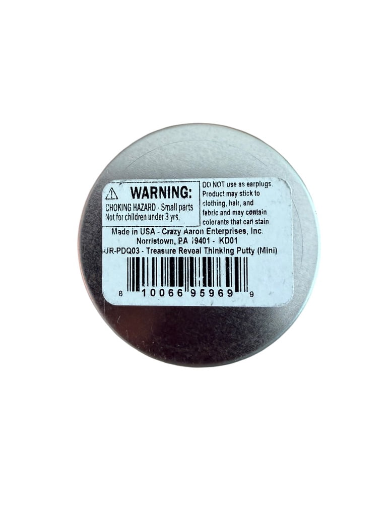 Crazy Aaron’s Treasure Reveal Thinking Putty (4 pack Bundle)
