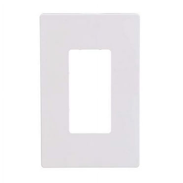 EATON PJS26W Arrow Hart Pjs26 Decorative Screw less Wall Plate, 1 Gang, 3.13 In L X .5 In W X 4.88 In H, White