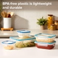 thumbnail image 3 of Recipientes para almacenamiento de alimentos Snapware Total Solution, paquete de 5, 3 of 6