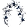 thumbnail image 2 of Halloween Black Maple Leaf Vine, Artificial Soft Rubber Branch for Indoor Gothic Decoration, Dark Vine for Halloween Home Styling Enthusiasts, 2 of 6