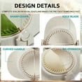 thumbnail image 3 of Dumpling Maker, juego de moldes de prensa con cortador de masa, juego de moldes para dumplings para Pierogi, Pastelitos, empanadas, dumplings chinos,, 3 of 5