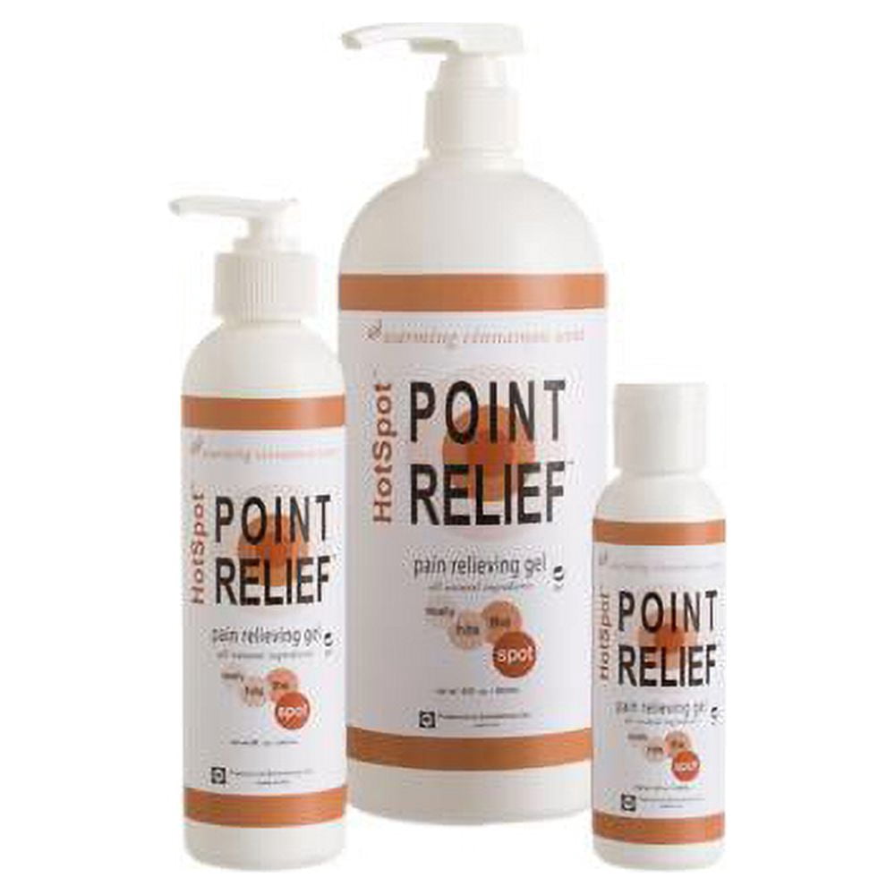 Point Relief HotSpot gel, 32 ounce, 8 each