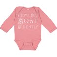 thumbnail image 3 of Inktastic I Love You Most Ardently Austen Girls Long Sleeve Baby Bodysuit, 3 of 5