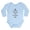 Sky Blue, variant on CafePress - Keep Calm And Carry Me Body Suit - Long Sleeve Cotton Baby Bodysuit