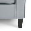 thumbnail image 3 of Noble House Milo Velvet Club Chair, Gray, 3 of 8