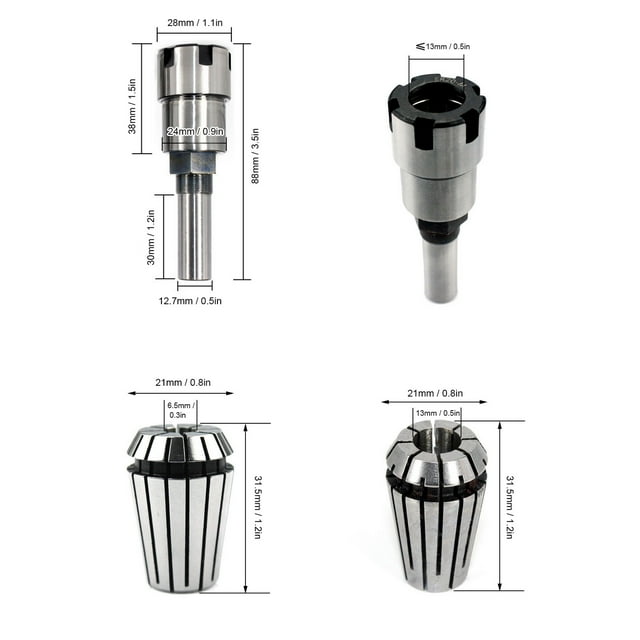 Fugacal Durable Lathe Chuck, Compact Size Practical Milling Holder, High Accuracy For Trimming Machinery Industries Engraving Milling