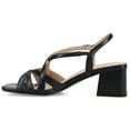 thumbnail image 2 of Journee Womens Shyla Multi Strap Block Heel Dress Sandals, 2 of 9