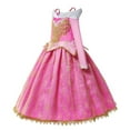 thumbnail image 5 of Girls Halloween Costumes Princess Dress Children Party Cosplay Dress with Accessories,7-8T, 5 of 5