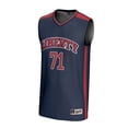 thumbnail image 2 of Unisex GameDay Greats #71 Navy Liberty Flames Lightweight Collegiate Basketball Fashion Jersey, 2 of 4