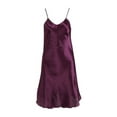 thumbnail image 3 of EFINNY Women’s Sexy Silk Babydoll Sleeveless Sleepwear Robes, 3 of 4
