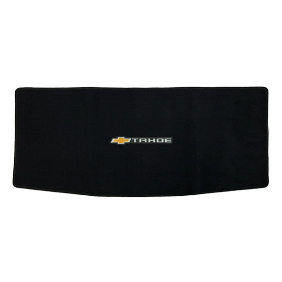 Lloyd Mats Custom Fit Floor Mats for Chevy Tahoe 2021-On LogoMat Cargo Behind 3rd Seat Charcoal