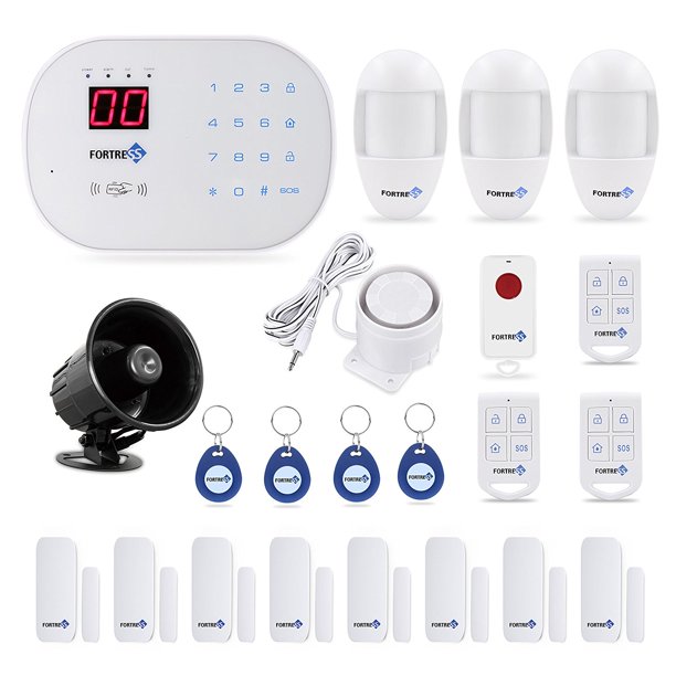 Fortress S03 WiFi PSTN Deluxe Kit Sets for DIY Home Security Alarm
