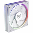 thumbnail image 2 of Ventilador Gamer BALAM RUSH EOLOX BORA-R EXB85R 120mm ARGB Aspas Inversas Diseño Cuadrado PWM 4 pin + Aura 1600RPM Blanco BR-942232, 2 of 6
