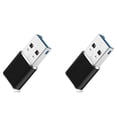 thumbnail image 1 of Adaptador de lector de tarjetas de memoria mini USB 3.0 de aluminio 2X para lector de tarjetas SD/TF, PC, ordenador portátil, 1 of 8