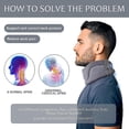 thumbnail image 4 of Neck Brace For Sleeping-cervical Collar Relief Neck Pain And Neck Support Soft Foam Wraps Keep Vertebrae Stable For Relief Of Cervical Spine Pressure, 4 of 4