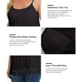 thumbnail image 4 of ANYFIT WEAR Camisoles for Women with Built in Bra Adjustable Strap Tank Tops Cami Sleeveless Summer Tops Plus Size（S-4XL), 4 of 7