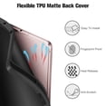 thumbnail image 6 of Fintie Case for Samsung Galaxy Tab S6 Lite 10.4(2024/2020/2022) with S Pen Holder, Multi-Angle Viewing Soft TPU Back Cover with Pocket Auto Wake/Sleep, Purple, 6 of 8