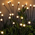 thumbnail image 1 of 8PCS LED Luz solar de tierra Lámpara de exterior oscilante duradera para el jardín del hogar (A) Likrtyny Para estrenar, 1 of 5