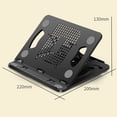 thumbnail image 5 of Adjustable Laptop Stand for Desk Metal Foldable Laptop Stand Portable Laptop, 5 of 9
