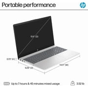 HP 15.6 FHD Touchscreen Business Laptop, Intel Core i7-1355U, 16GB RAM, 1TB SSD, Intel Iris Xe GPU, Lightweight & Portable, Wi-Fi 6, HD Camera, Copilot AI, Windows 11 Pro