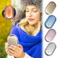thumbnail image 3 of Taicans Rechargeable Hand Warmer 4x2.28in - Winter Portable Heater with 1200mAh Power Bank,3 Heat Levels for Outdoor/Camping/Gifts, 3 of 7