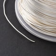 thumbnail image 3 of 1Roll Round Copper Wire Copper Beading Wire for Jewelry Making Long-Lasting Plated Silver Color Plated, 3 of 3