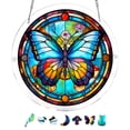 thumbnail image 1 of Aufmer Delicate Puzzle Combined Acrylic Wall Decoration Beautiful Color Matching Simple Assembly Way For Home Porch Window Daily Scene Embellishment, 1 of 7