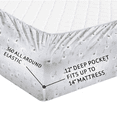 thumbnail image 2 of Comfort Spaces 100% Cotton King Sheet Set 4-Pieces Gray Lama Lightweight Breathable All Season Cozy Sheet Set, 2 of 7