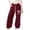 P-Wine, variant on Ulitacool Girls Spring Trousers High Waist Sweatpants Straight Leg Bow Tie Joggers With Pockets Pants Basic Playsuit Beige 4-5 Years