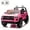 Pink, variant on LUIBAS 24V 4WD 2-Seater Kids Ride on Car Battery Powered Licensed Chevrolet Silverado Ride On Truck Electric Car with Remote Control, Ride on Toy Car with Bluetooth, Storage Trunk, White