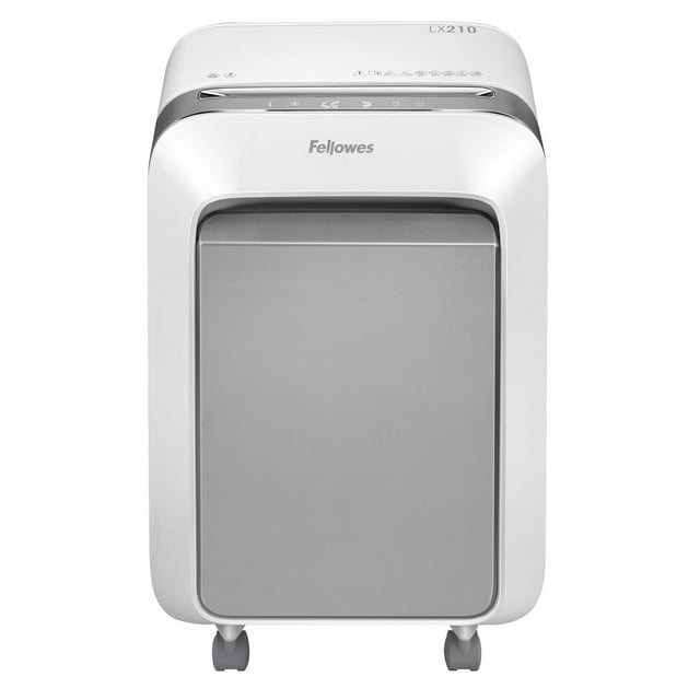 Fellowes Powershred® LX210 Micro-Cut Shredder (White)