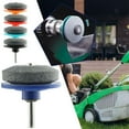 thumbnail image 5 of 1-5X Lawn Mower SharpenerRotary StoneGrindstone Sharpening for PowerDrill, UK F3Z4, 5 of 6